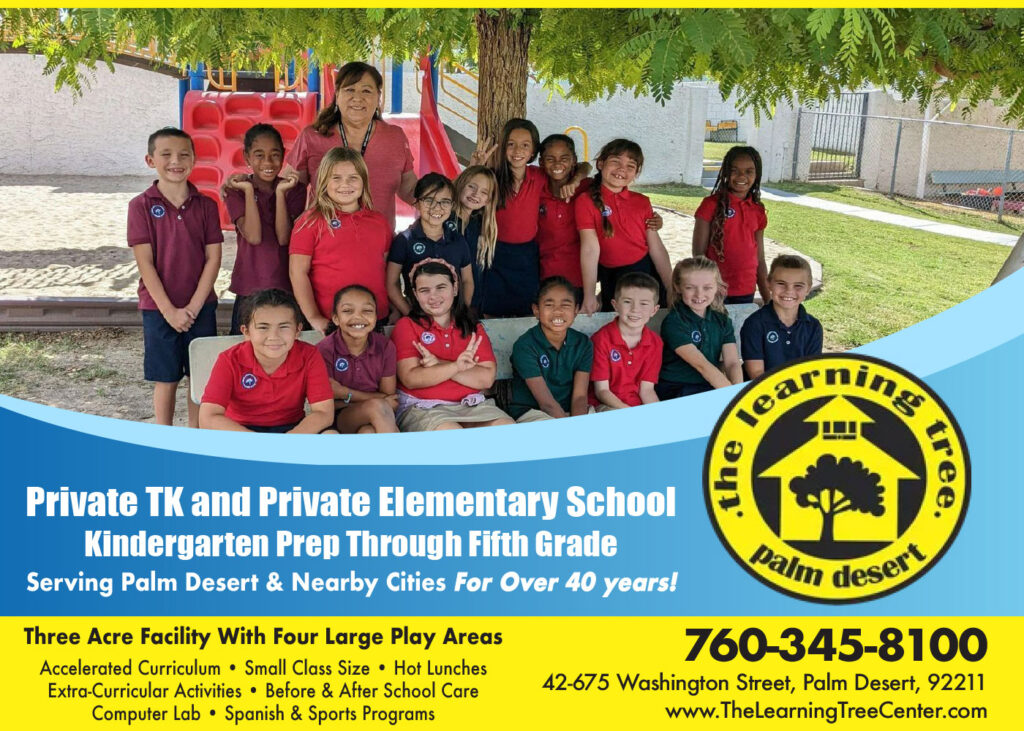 Preschool classroom at The Learning Tree School in Palm Desert, CA”